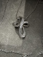 Sterling Silver Real Diamond