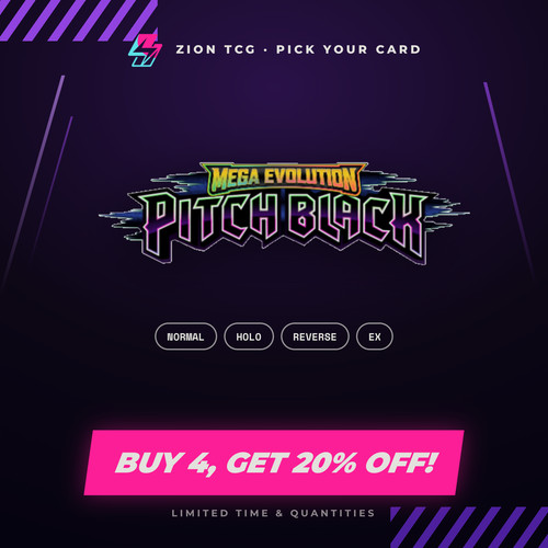 Pokemon pitch black - black, holo