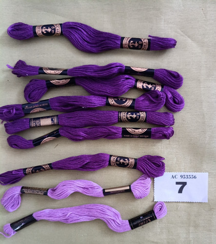Assortment purple colours - purple,
