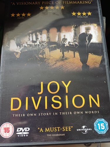 Joy division dvd ian curtis - joy,