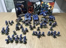 Warhammer 40k Space Marine Army Games Workshop With Codex And Core Book    