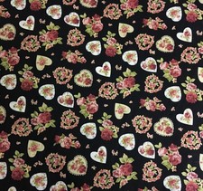 Metres shabby chic hearts - shabby,