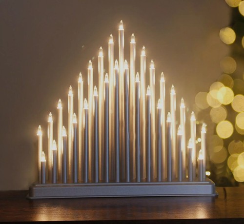 Christmas candle bridge - christmas,