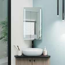 Lighted Bathroom Corner