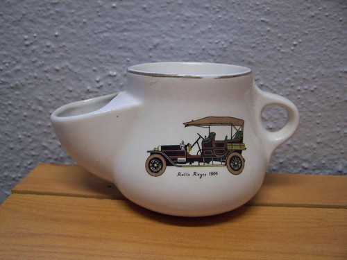 Vintage ceramic shaving mug - shaving,
