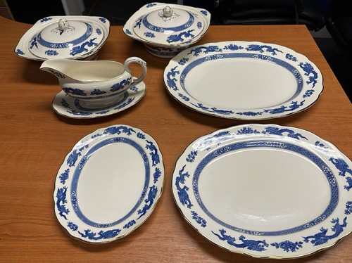 Royal cauldon blue dragon - royal,