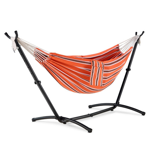 Hammock with stand - stand,, orange