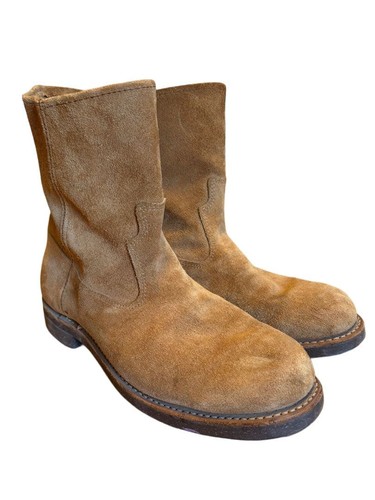 1960s sears suede boots - 1960s,