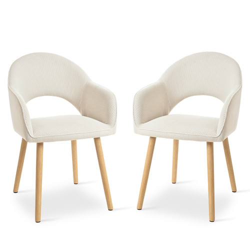 Goeurvant beige dining - dining, chairs