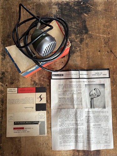 Vintage shure 520 - vintage, green