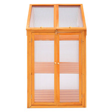 SG Traders Wooden Greenhouse