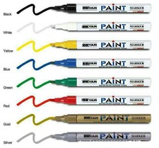 New Universal Car Tyres, Art & Craft Waterproof Permanent Paint Pen Oil Marker 
