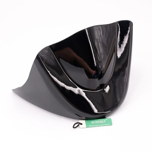 Gloss black chin spoiler - black,