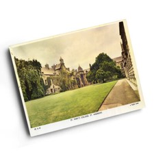 A4 PRINT - Vintage Scotland - St. Mary's College, St. Andrews (b)