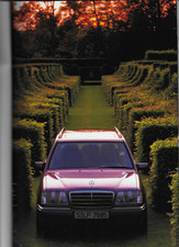 MERCEDES  T Series Estate brochure (E200, 220, 280 &E320 & E300D ) - 1993 - MINT