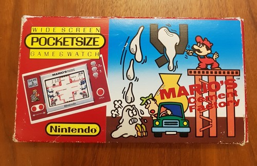 Nintendo game watch wide - nintendo,