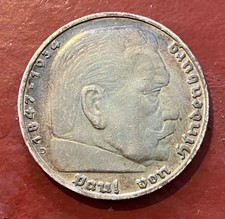 5 Reichsmark 1936 .90 Silver