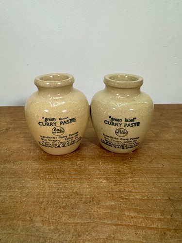 Vintage pair stoneware - vintage,