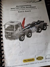 ScaleArt Germany Hardcopy Assembly Instructions & Schematics MAN TGS 4 axle Hook