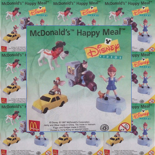 Mcdonalds happy meal toy 1997 - happy,
