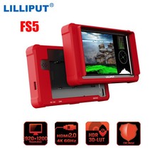 LILLIPUT FS5 5.5inch 4K FHD On-Camera Video Monitor HDMI 2.0 3G-SDI 1920x1200