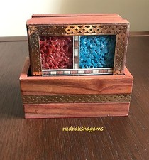 6 x Vintage Sheesham Wood