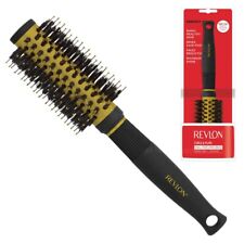 Revlon Ionic Curls and Flips SMALL Round Barrel Porcupine Blow Dry Hair Brush