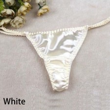 Women Silk Satin G-String