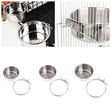 Hang On Pet Bowls Crate Cage