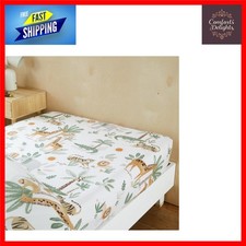 Safari Animal Toddler Cot Bed