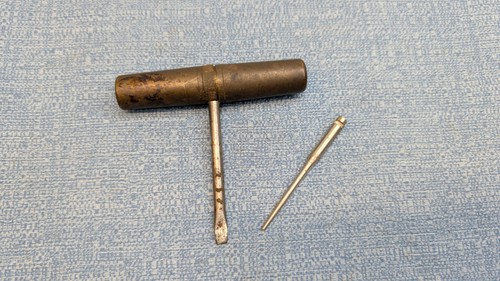 Vintage brass pocket multi - brass,