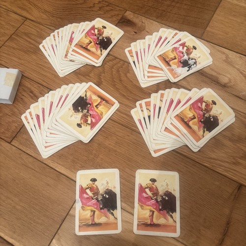 Vintage spanish bull fight - spanish,
