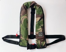 Harveys Stalker Automatic Camo Pattern Gas Lifejacket | Carp Course Fishing Boat