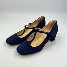 Clarks Women's Blue Suede Mary