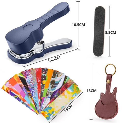 Guitar pick punch kit diy - guitar,