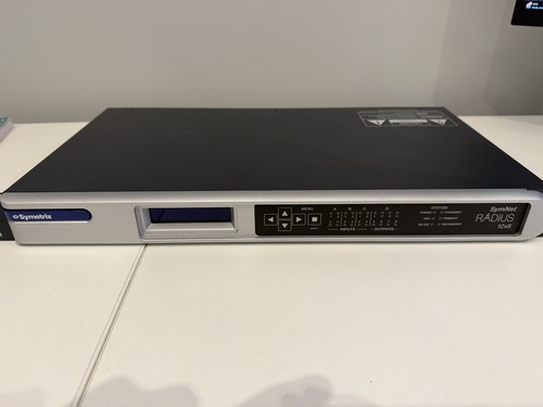 Symetrix symnet radius aec dsp - symetrix,