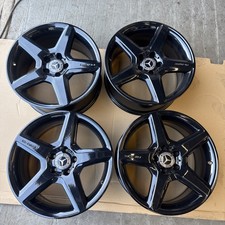 4 x Mercedes AMG STYLE 18” Alloy wheel 5 Spoke W211 W204 W212 8.5J ET31 REFURB