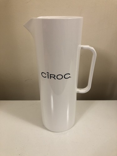 Ciroc litre jug - jug, white