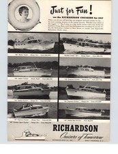 1957 PAPER AD Richarson 43