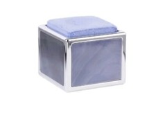 Black Steel Mother Of Pearl Qpod QClip Pool Snooker Premium Chalk Holder Set NEW