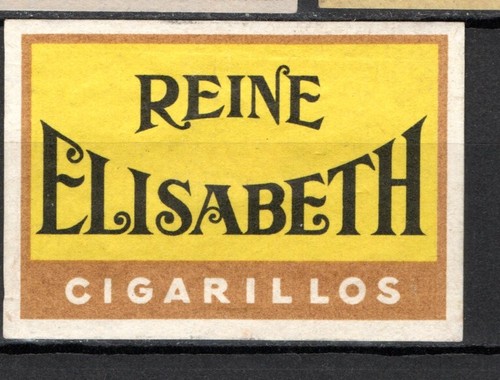 Matchbox labels belgium reine - matchbox,