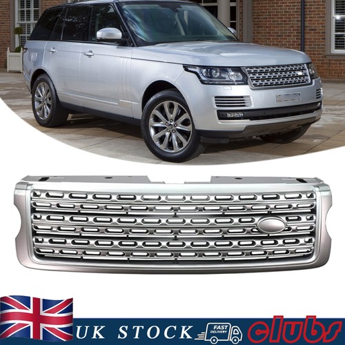 Silver front grille - front,
