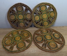4x Vintage Trivets Bundle Hot