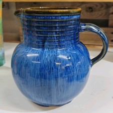 Bourne Denby Danesdy Ware Blue Jug Vintage Read Description