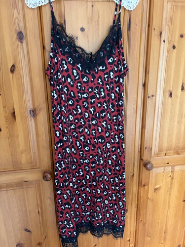 Zara animal print sheath dress
