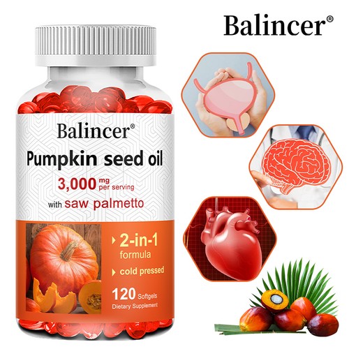Pumpkin seed oil saw palmetto - pumpkin,