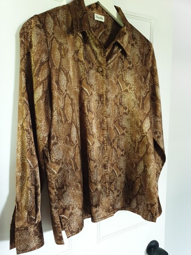 Viyella snakeskin print - snakeskin,