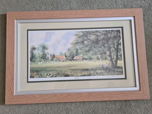 Day framed signed print - signed,