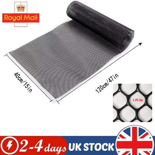 Plastic honeycomb mesh black - plastic,