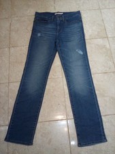 Levi's 314 Shaping Straight mid rise stretch straight jeans  ,size 8 ,W27 L30